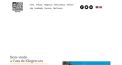 Desktop Screenshot of casadaxilogravura.com.br